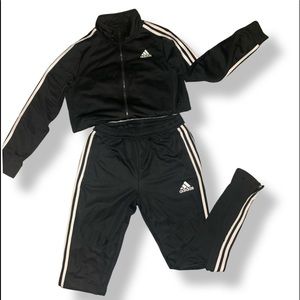 Adidas Women’s Warm-Up Slim 3-Stripes Track Suit 14-16 Large